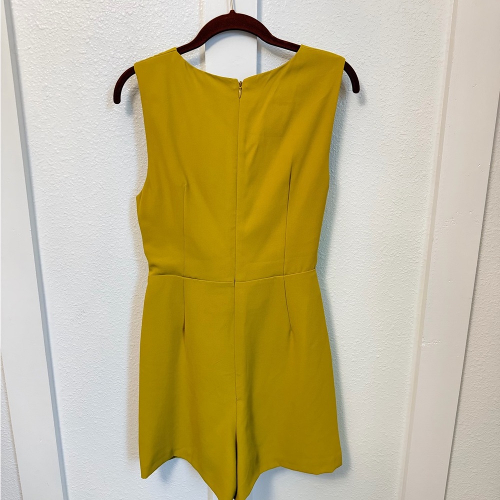 Topshop Yellow Cutout Jumpsuit - Picture 10 of 16